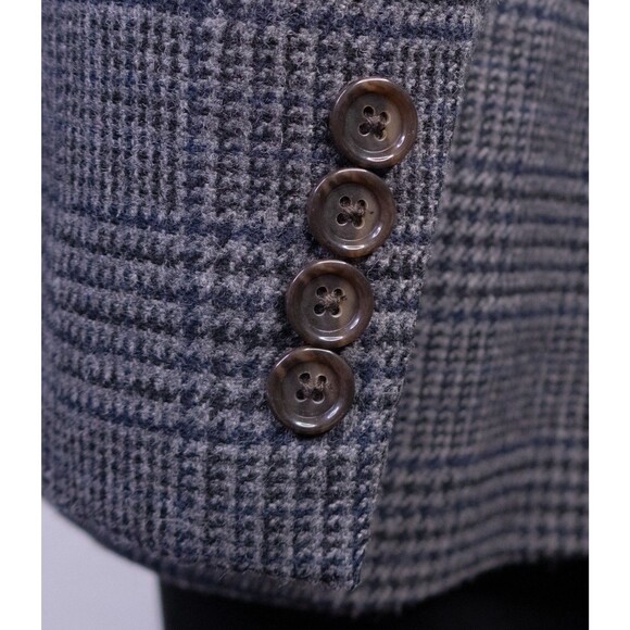 J.Crew Ludlow Sport Coat Casual Jacket Wool Plaid Two Button Sz 42L Blazer EUC - Picture 8 of 16